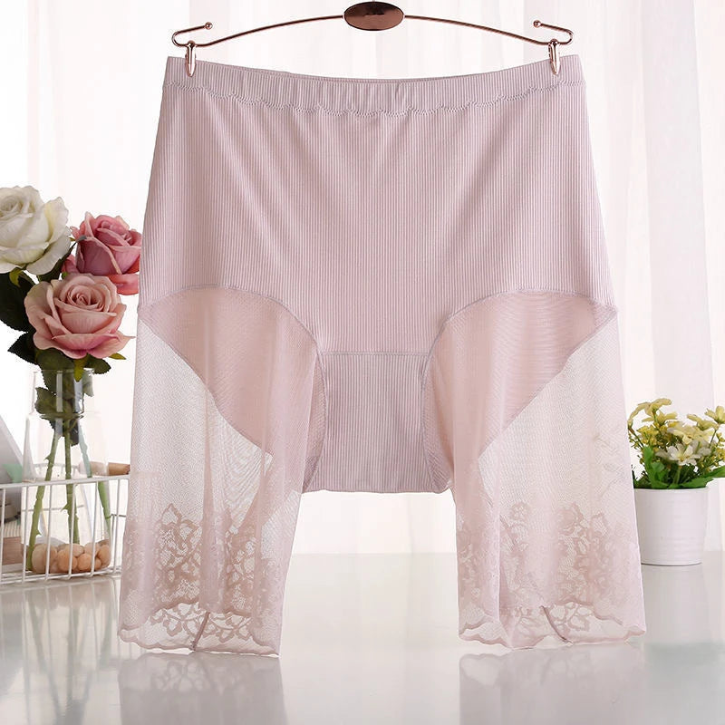 Underwear for Women Summer Ice Silk Shorts Under the Skirt Anti Chafing Thigh High Rise Panties Anti Friction Pants