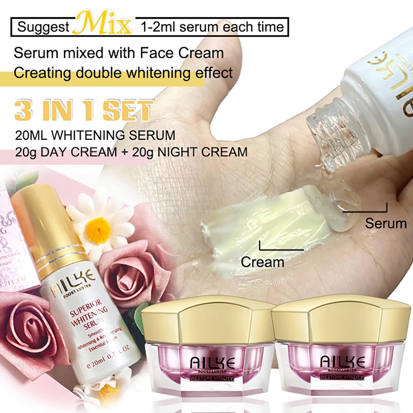 Face Cream With Hyaluronic Acid Moisturizing Lifting Anti-aging