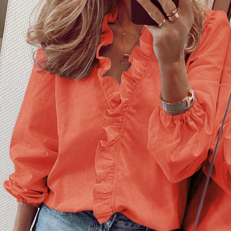 Casual Loose Vintage Blouses