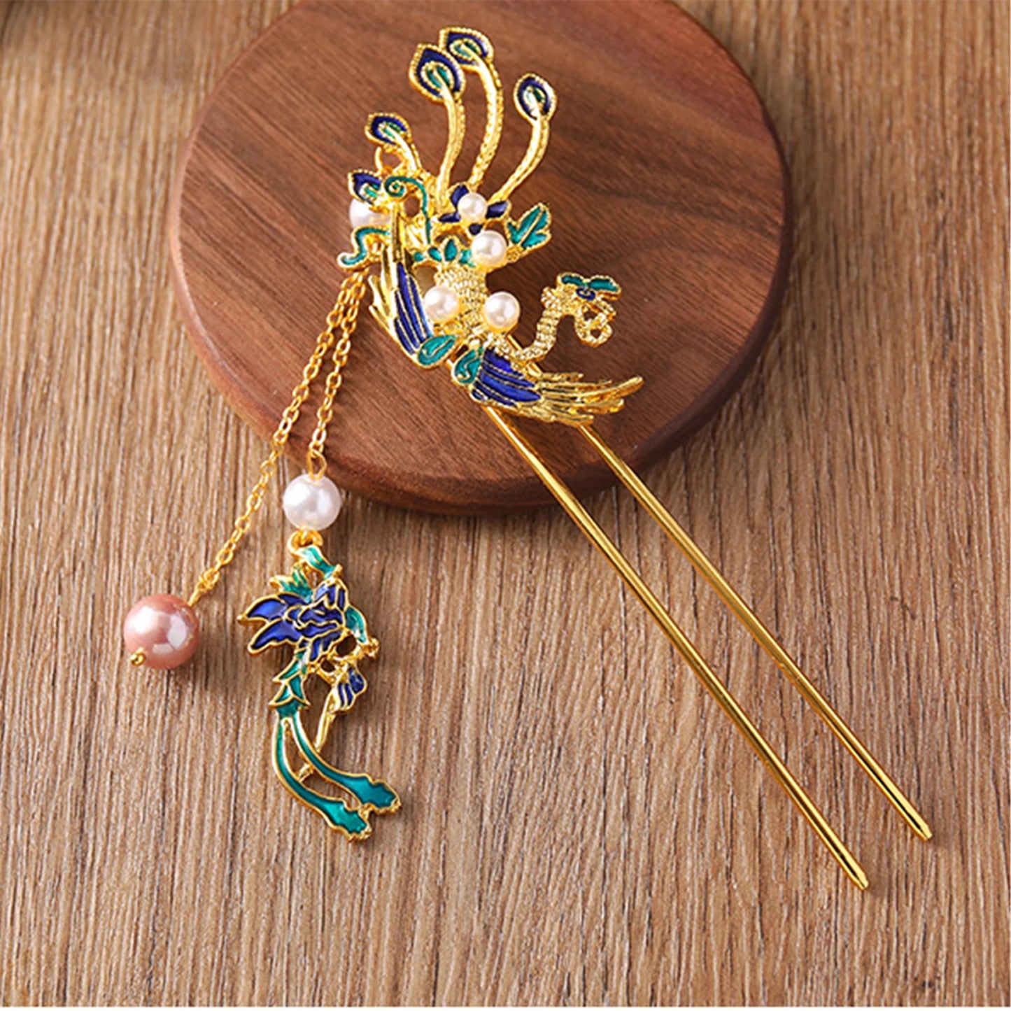 Pearl Rhinestone Flower Hairpins Hair Accessories Pearl Hairpins Flower Hair Pins Hair Ornaments Hair Stick