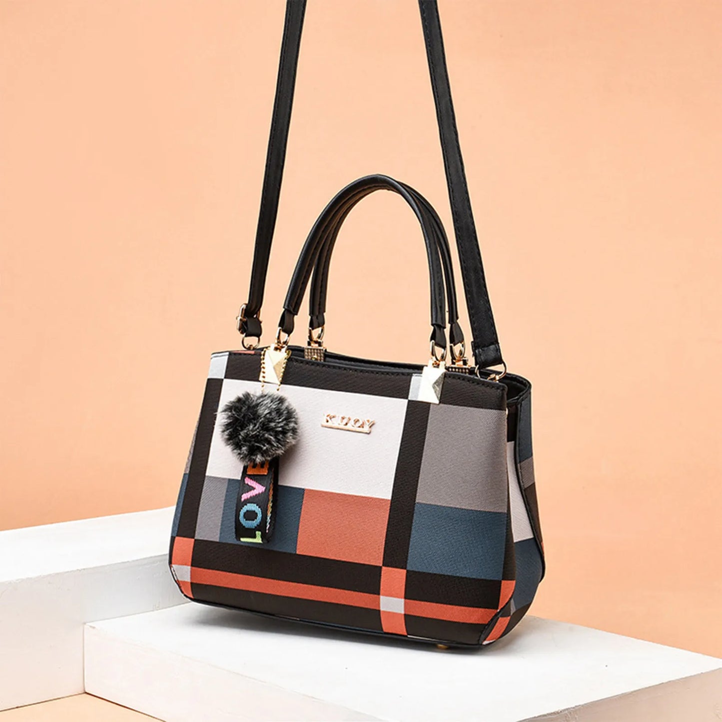 Elegant Designer Handbags Women Bags Messenger Pu Leather Crossbody Bags Shoulder Bag Top-Hand Tote Bag