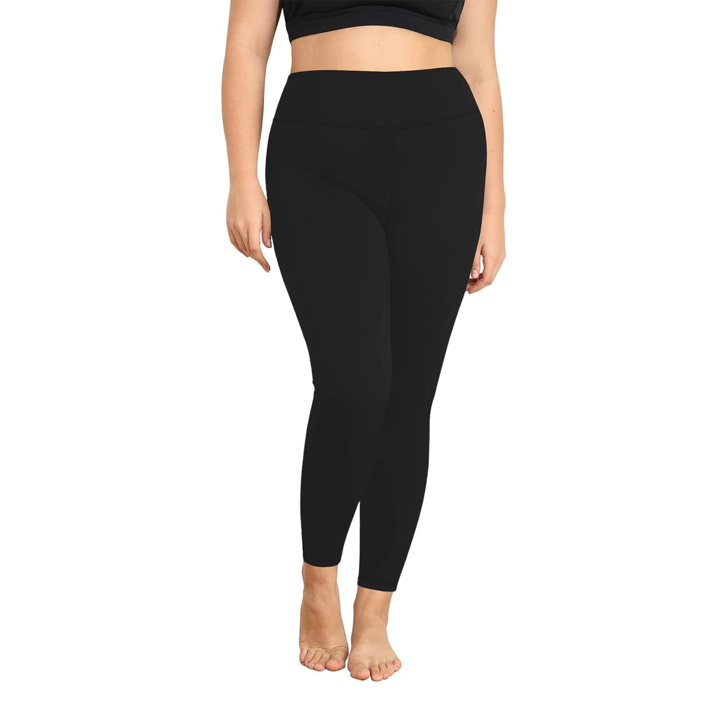 High Waist Yoga Leggings Stretch Workout Pants for Running Gym Fitness Activewear