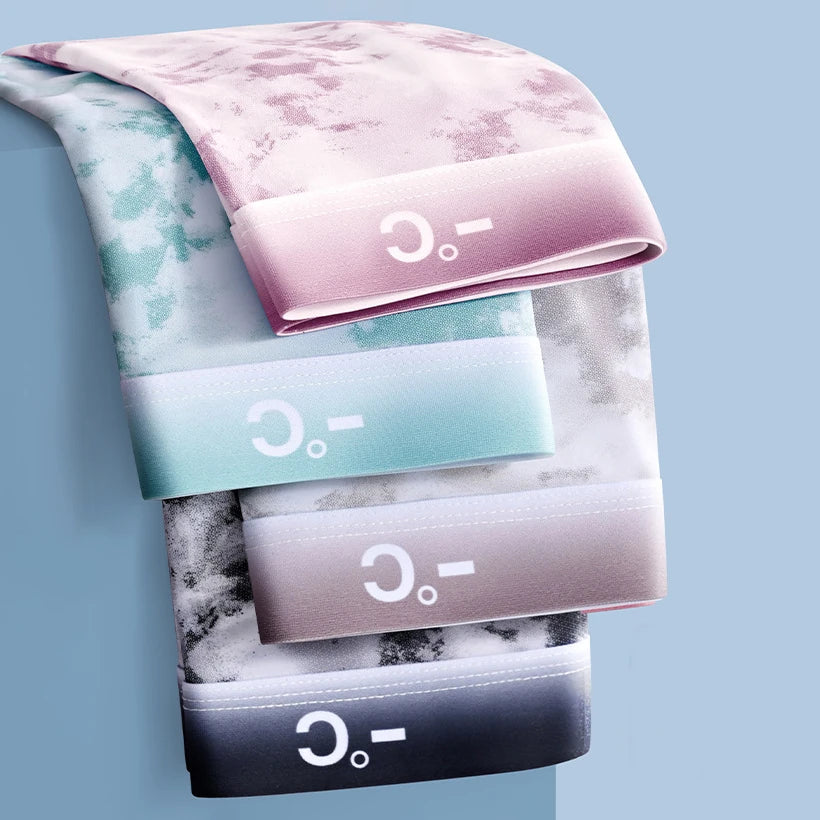 4pcs Boxer Shorts Men's Ice Silk Underwear Cool Underpants Breathable Sexy Thin U Convex Lingerie
