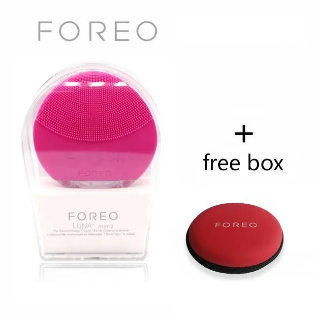 mini 2 facial silicone facial cleansing brush, USB charging, waterproof, level 8