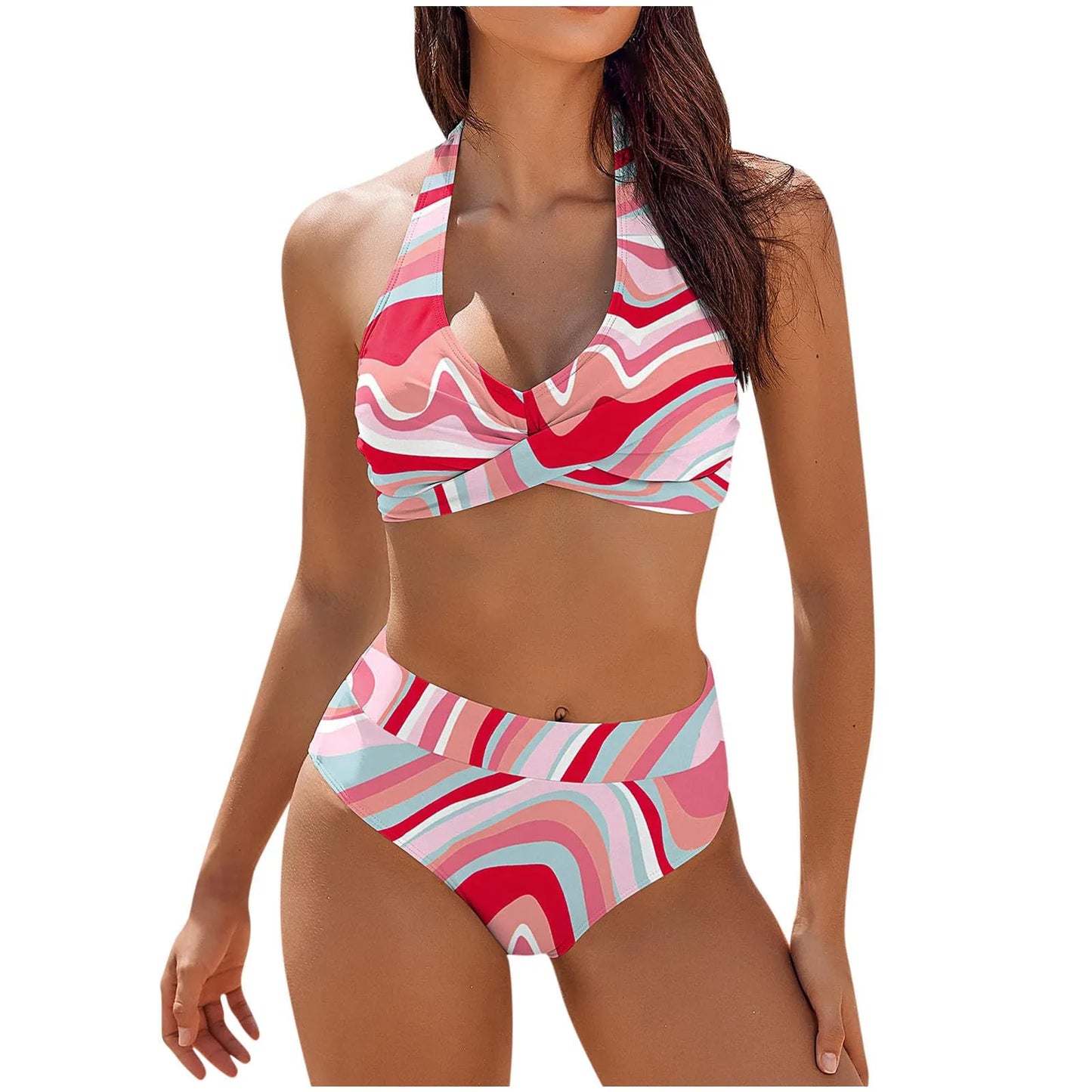 Sexy Bikini Push Up Swimwear Women Swimsuit Tanga Swimming Bathing Suit 2 Piece Set
