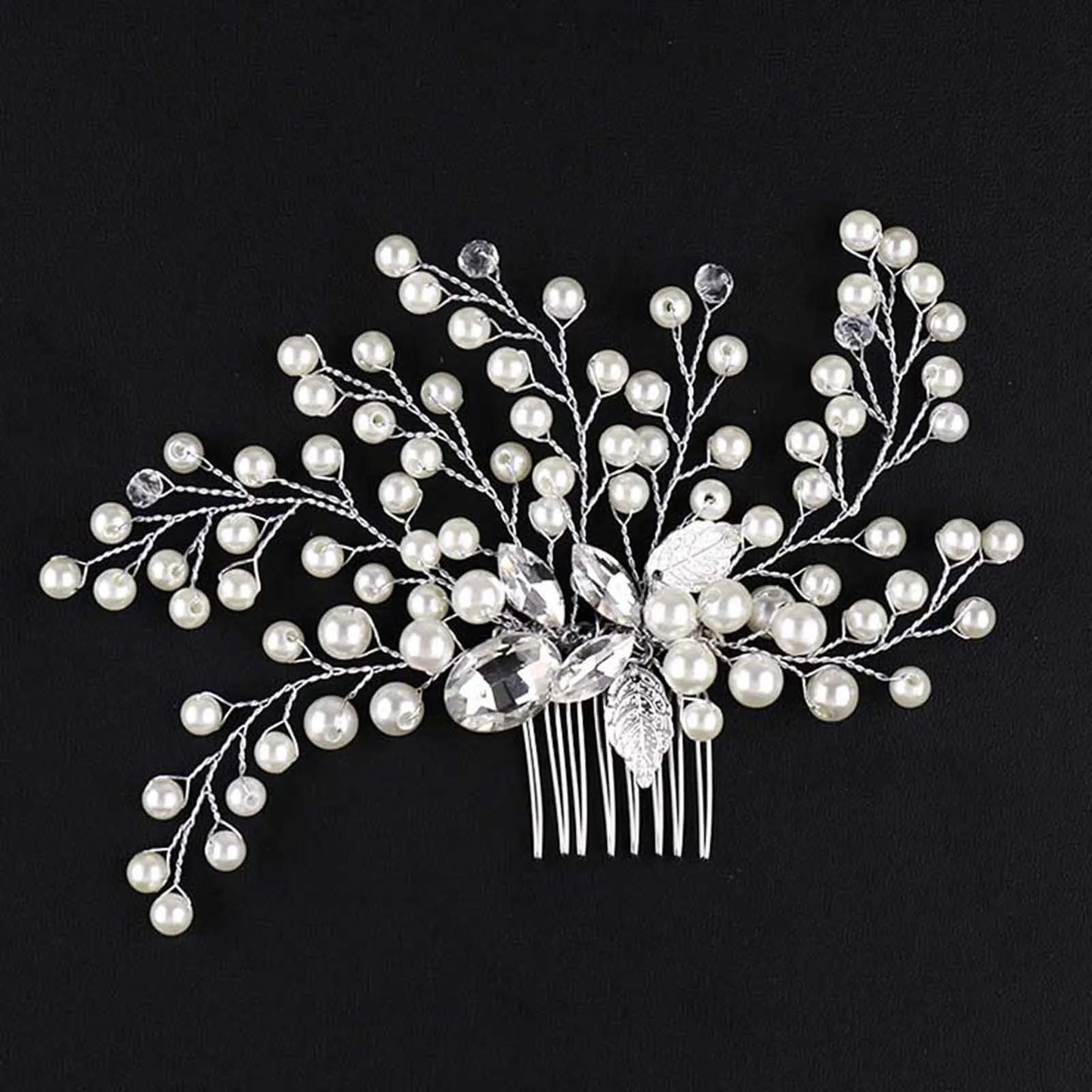 Comb Head Jewelry Bride Hair Clips Headpiece Crystal Women Bridal Hair Accessories Women Hair Ornaments