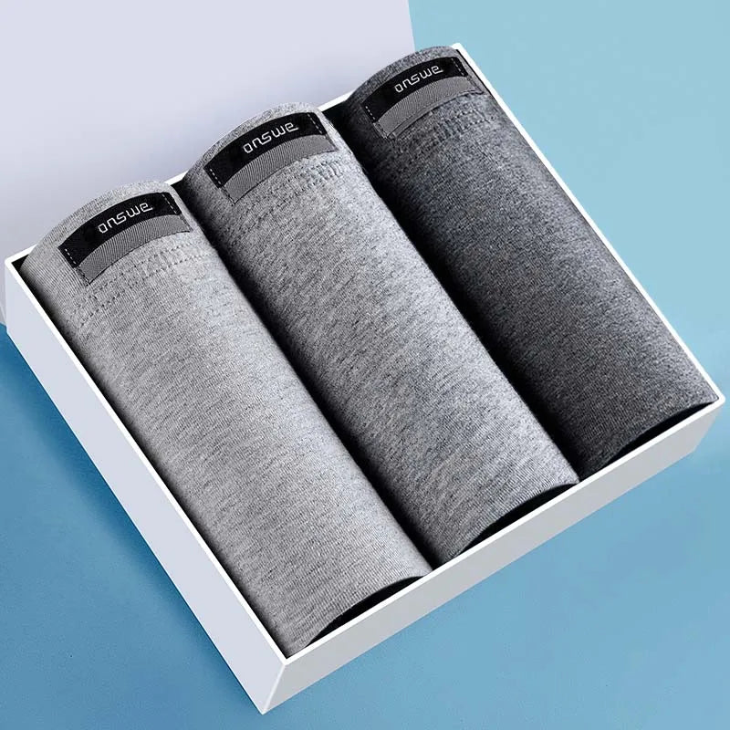 2/3/4/7 PCS Boxer Men's Panties Underpants Pure Cotton Male Comfortable Breathable Man Boxershorts Sexy Underwear For Men L-5XL