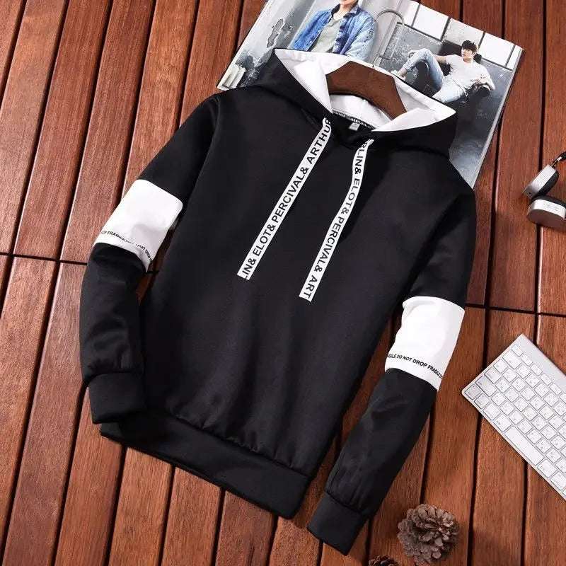 Men's Tracksuit Casual Luxury Hooded Sweatshirt High Quality Classic Black White Simplicity Suit Or Top Or Pants Jogging Clothing