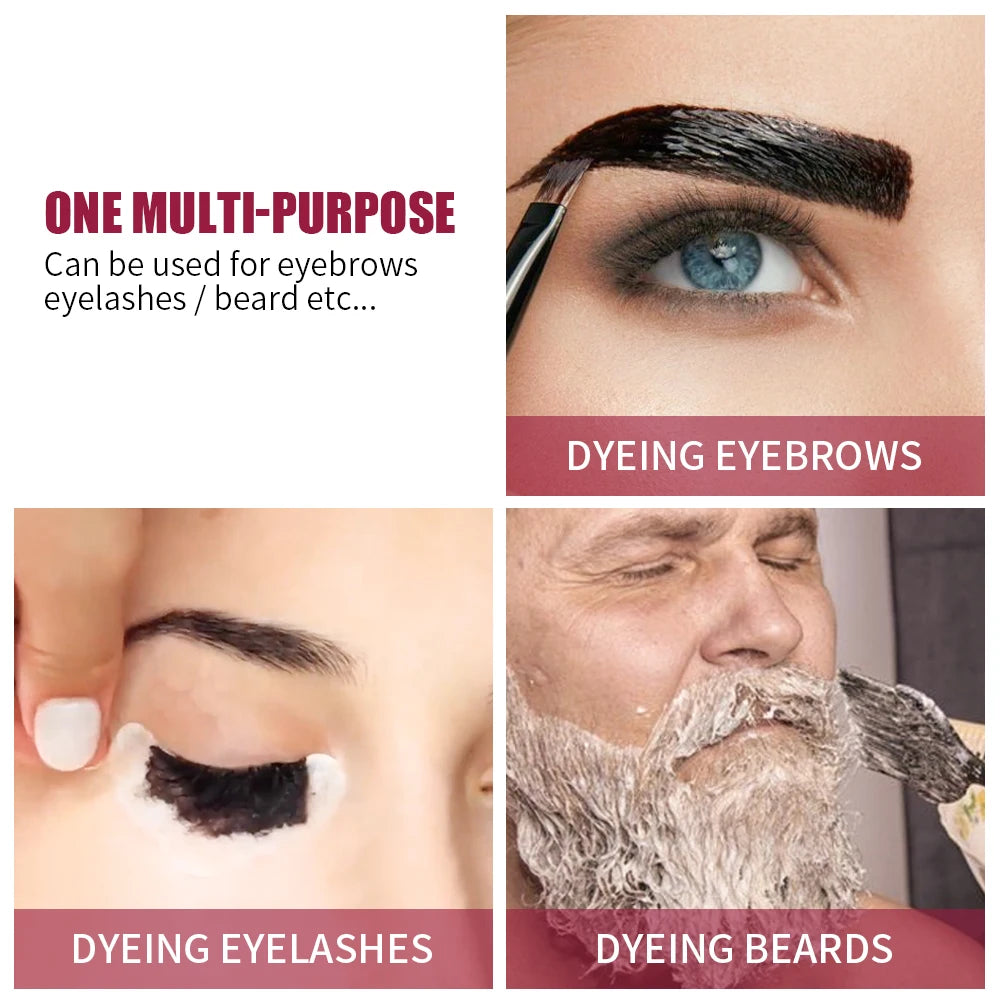 Eyelash Eyebrow Dye Tint Kit Brow Enhancer Mascara Lift Tinting Tattoo Eye Makeup Tools