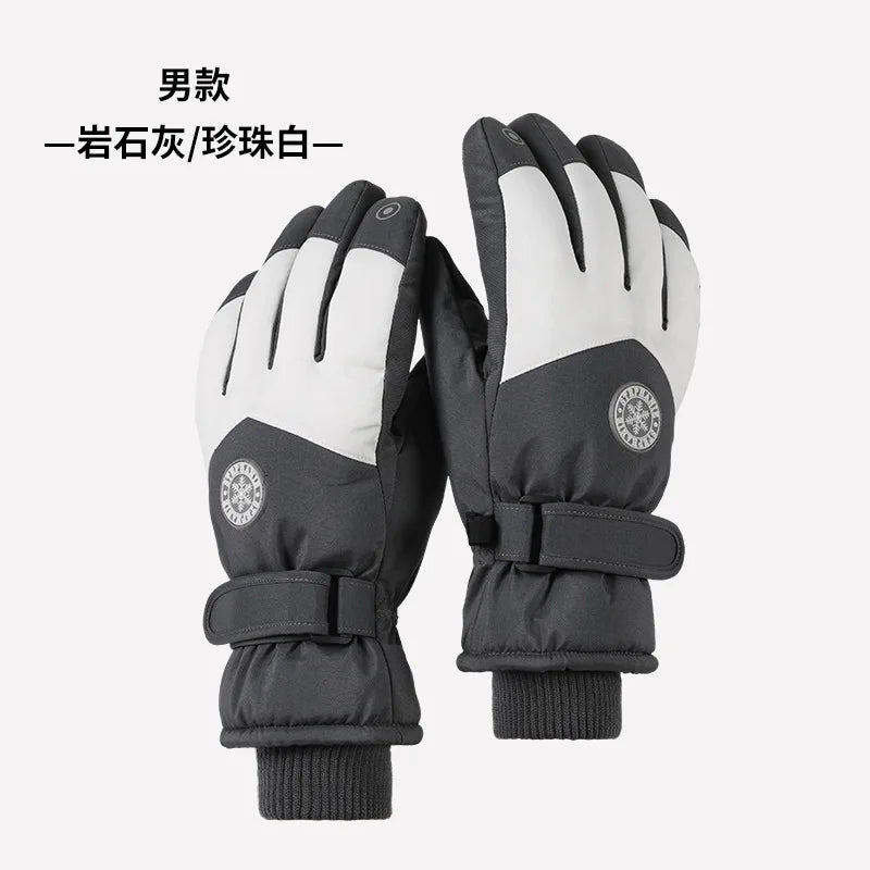 Ski Gloves Winter Gloves Snowboard Mittens Touchscreen Gloves  Waterproof Thermal Snow Gloves
