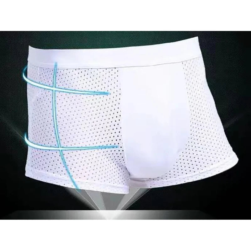 Men's Nylon Underwear Men Shorts Men's Underwear Fashion Underwear Male Personality Multicolor Boxer Shorts