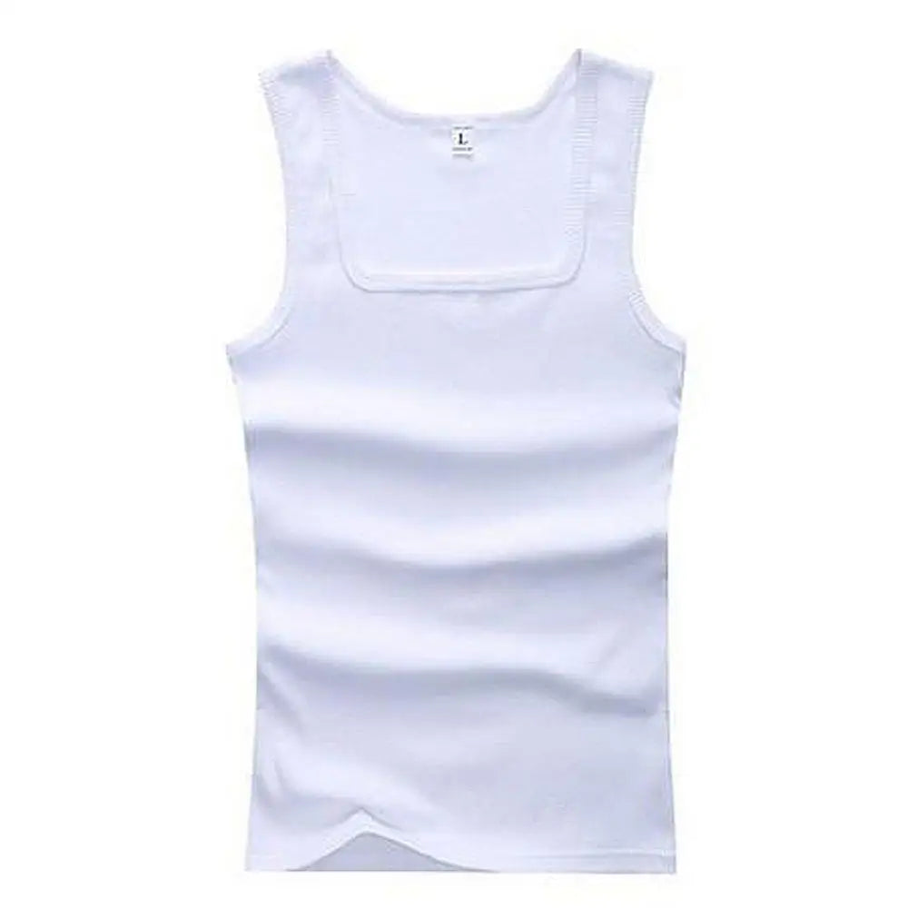 HOT Summer Plus Size Tank Tops 100% Pure Cotton Sleeveless Fitness T-shirt Elastic Bodybuilding Vest