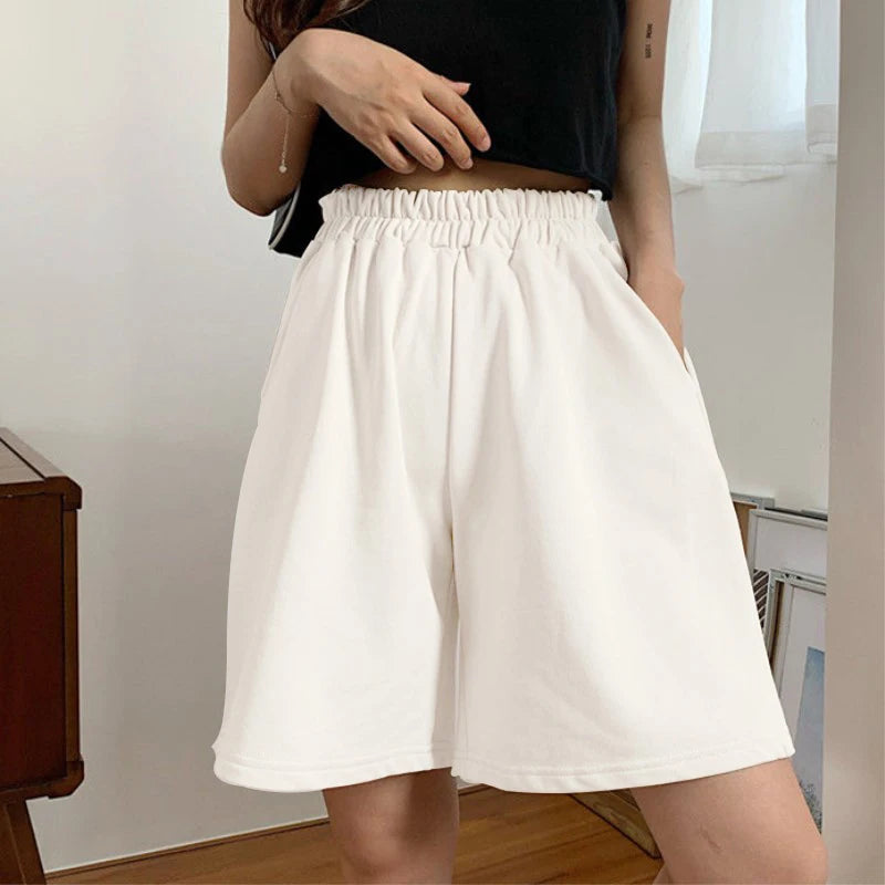 Cross-border wish explosion shop Europe and the United States loose fashion shorts women's