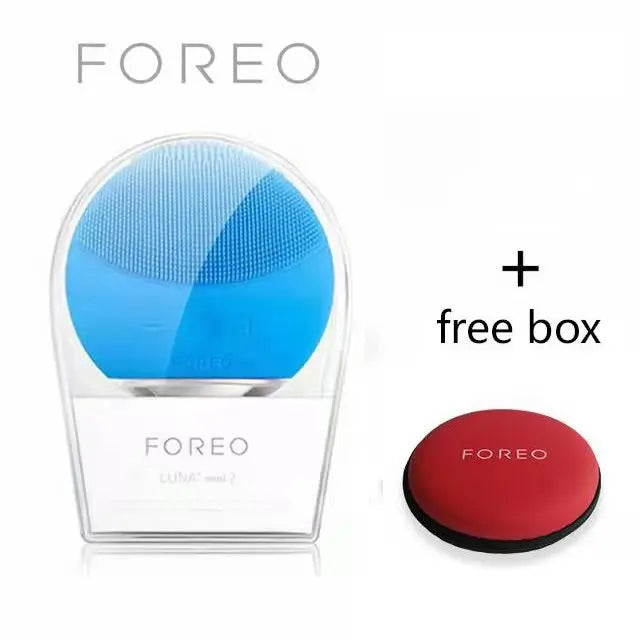 mini 2 facial silicone facial cleansing brush, USB charging, waterproof, level 8