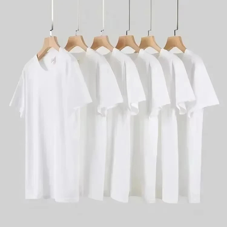 The same fashion T-shirt for men and women  summer short sleeve loose
