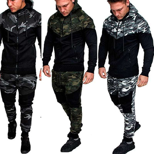 Spring And Autumn Camouflage Suits Outdoor Sports Wear-resistant Labor Set