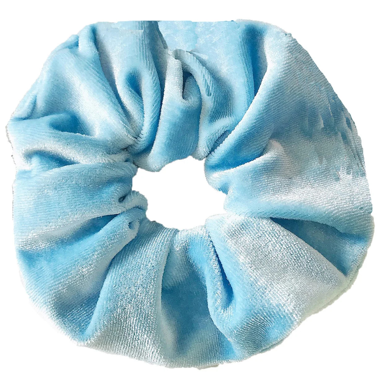 10/6/1pc hair scrunchies headband women ties velvet solid color Black set pack