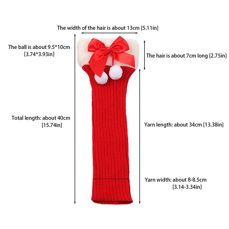Winter Knit Leg Warmers with Faux Fur Trim and Button Detail Cozy Knee High Boot Socks Cable Knit Leggings