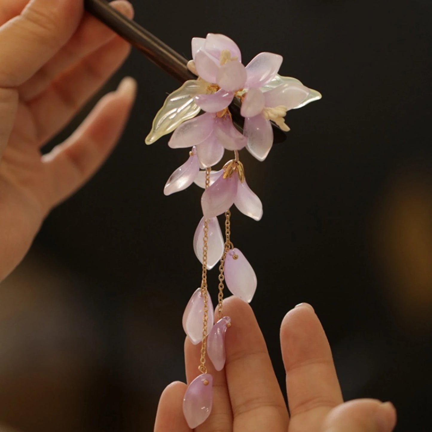 Pearl Rhinestone Flower Hairpins Hair Accessories Pearl Hairpins Flower Hair Pins Hair Ornaments Hair Stick