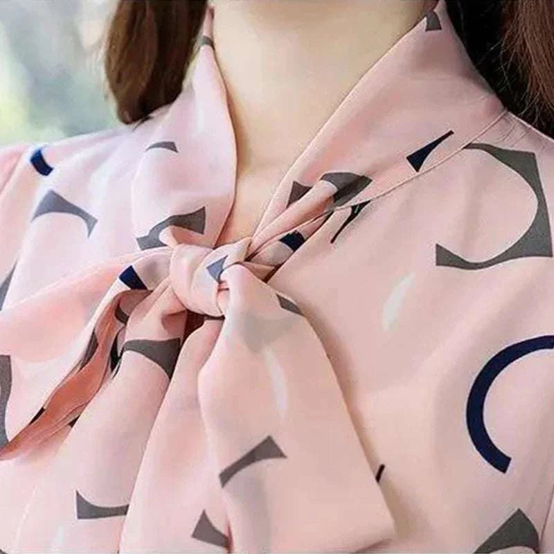 Chiffon Lantern Sleeve
