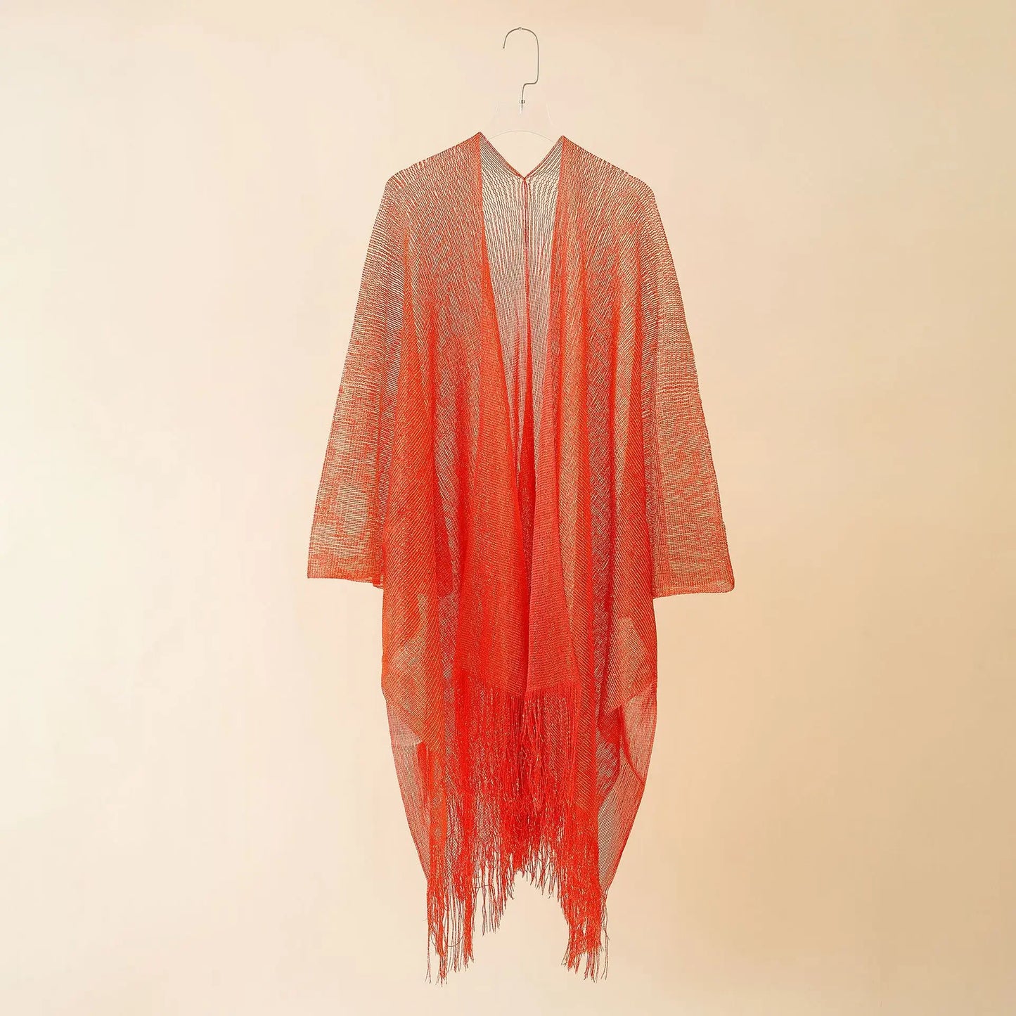 Tassel Gold Bikini Beach Cover Up  Dress