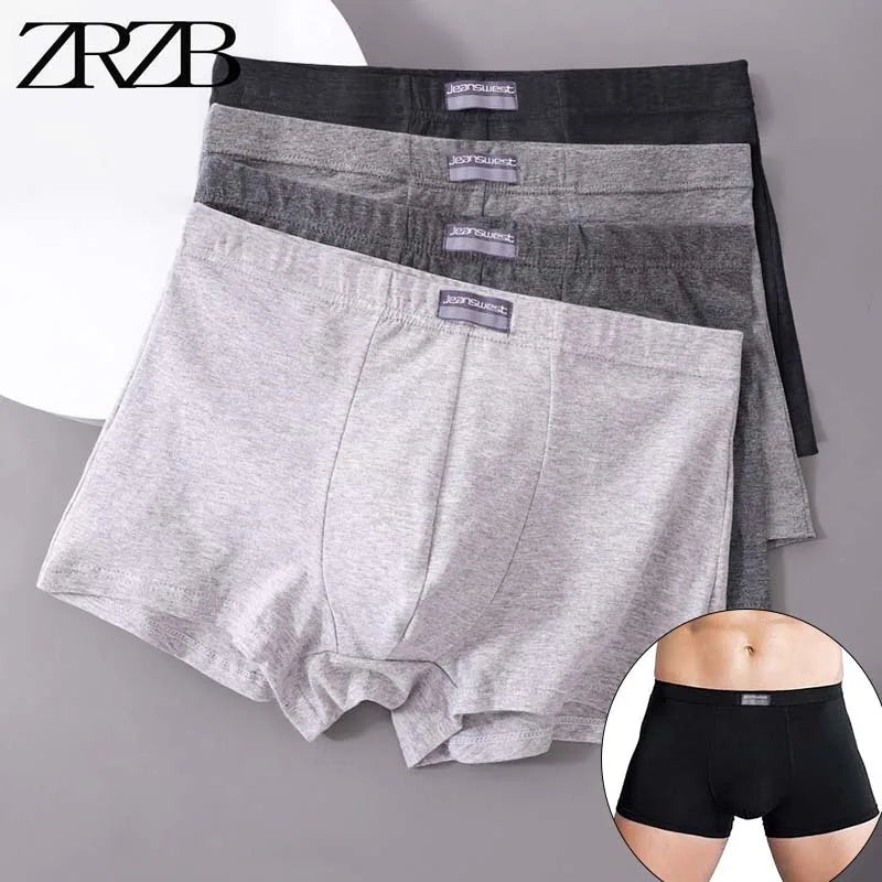 2/3/4/7 PCS Boxer Men's Panties Underpants Pure Cotton Male Comfortable Breathable Man Boxershorts Sexy Underwear For Men L-5XL