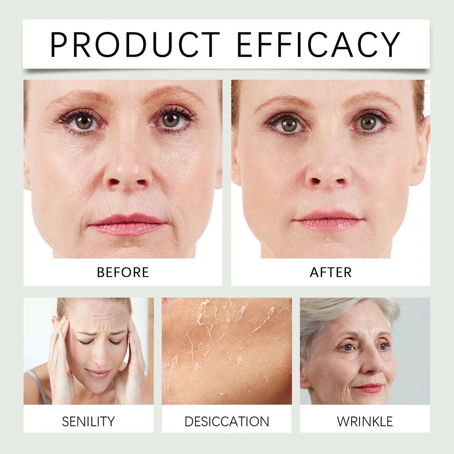 Collagen Anti Wrinkle Face Cream Aloe Vera  Moisturize Cream Reduce Fine Lines