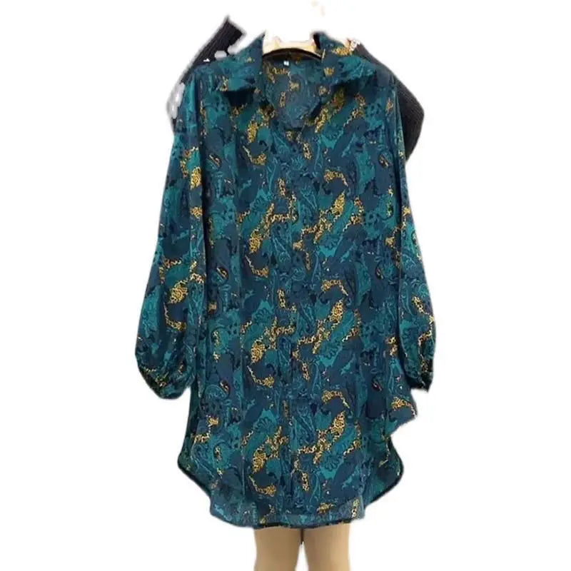 Vintage Paisley Printed Blouse