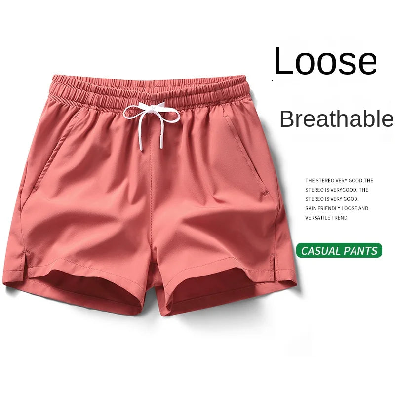 hot selling sports shorts, running pants, three piece pants, men's and women's zippered pockets, couple's shorts