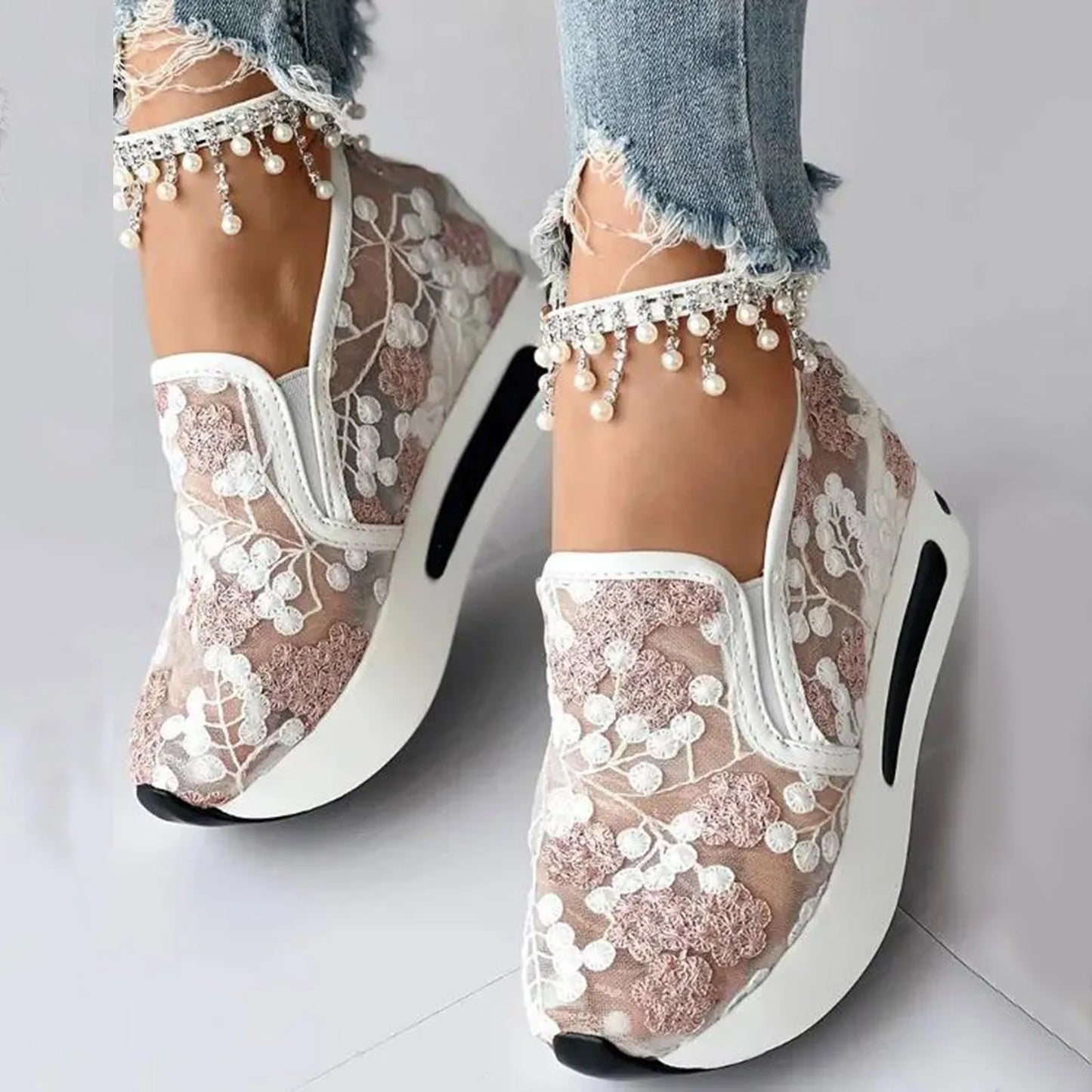 Women's Shoes Casual Women Shoes Comfortable Soft Soled Casual Shoes Fashionable Outdoor Shoes For Women Wide Width