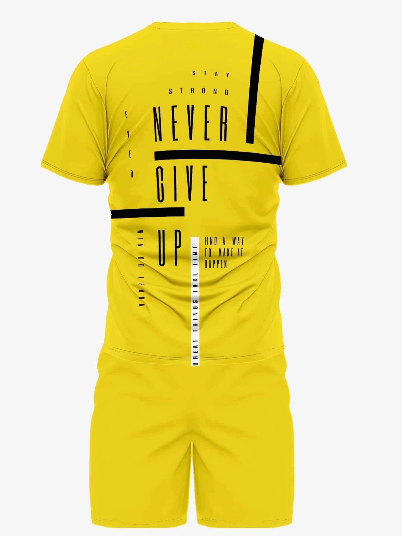 summer men's casual short-sleeved and shorts set, 3d digital printed outdoor street fashion short-sleeved top and shorts