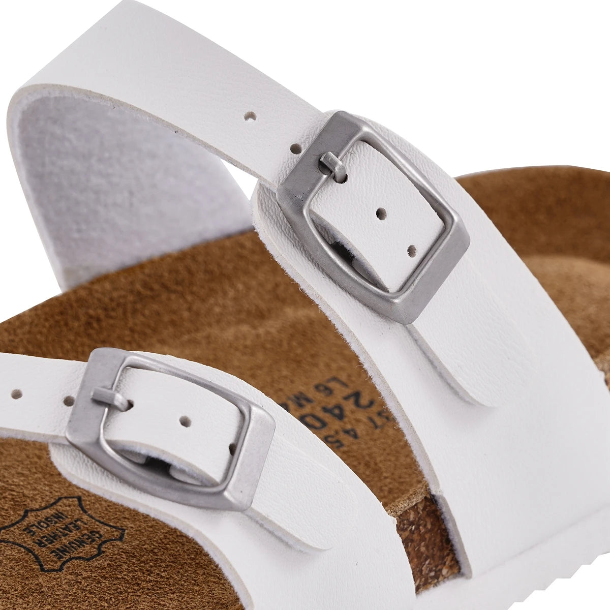 Hot Sale Sandals Natural Leather Outdoor Beach Buckle Fashion Brand Non-Slip Sandals