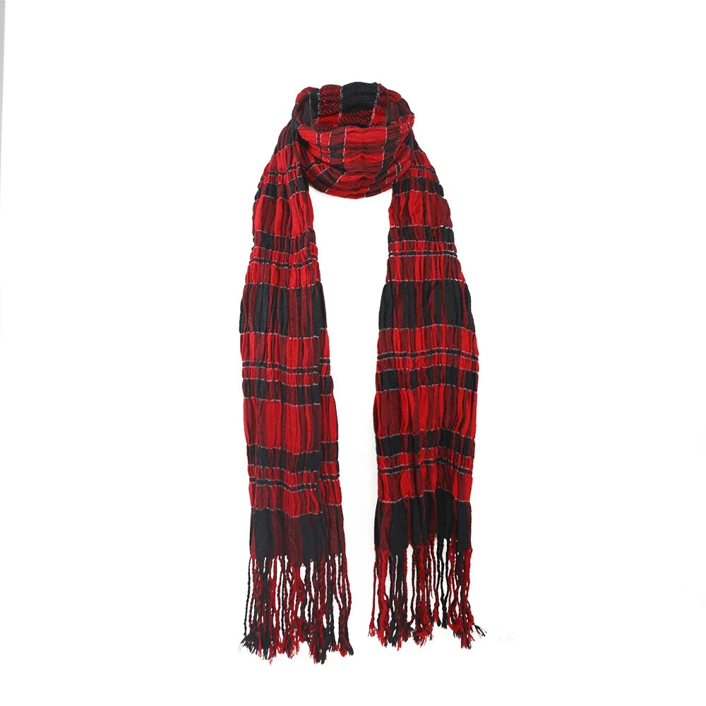 Winter Scarf Shawls Wraps with Tassels Blanket Quality Muffler Outdoor