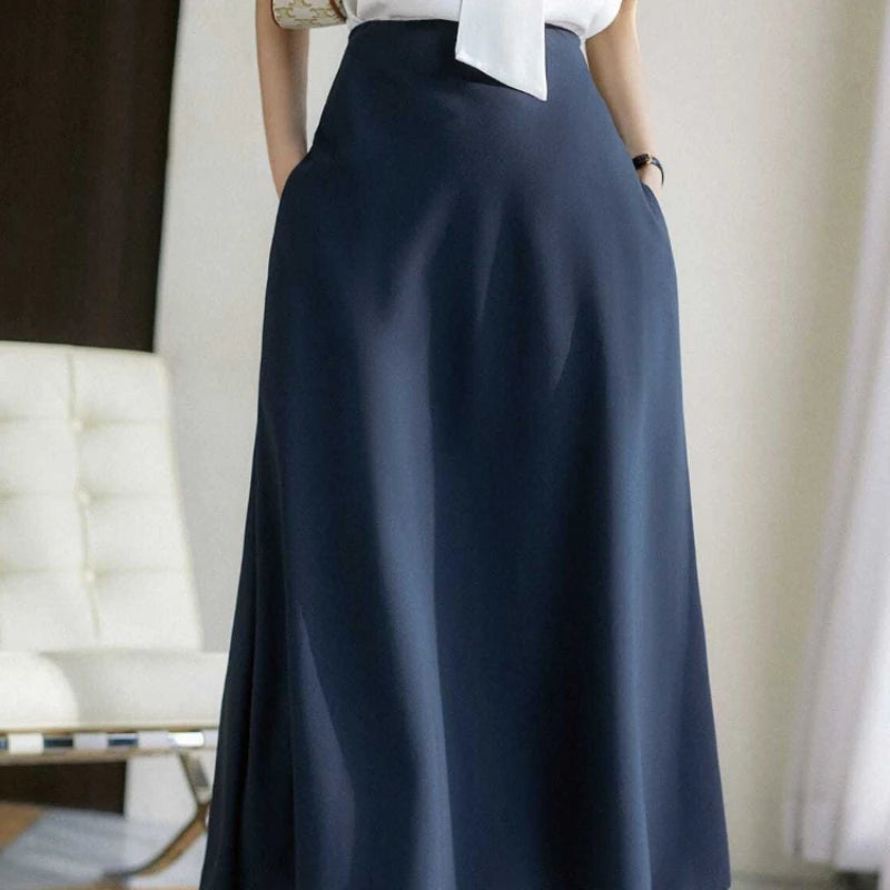 Midi A Line Skirt Casual