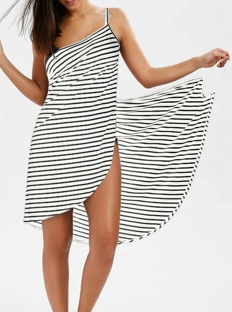 Fashion Women Microfiber Absorbent Towel  Perfect for Swimsuit, Pool, Beach, Bathing Suit - Swimming Accessory