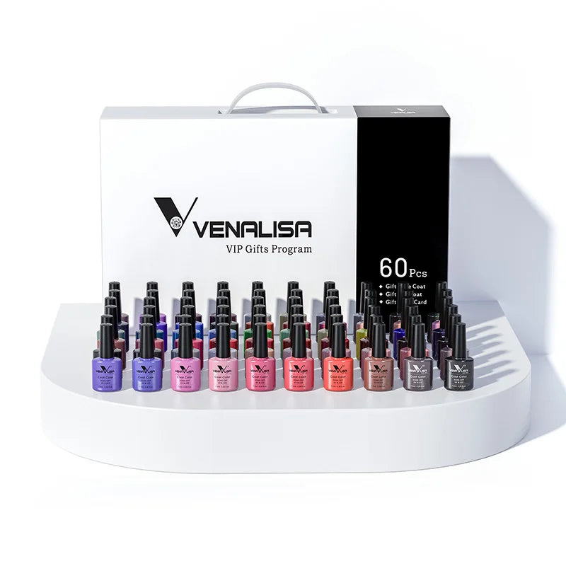 Nail Gel Polish with Color Display For New Learner Nail  Gel Varnish Branded Suitcase