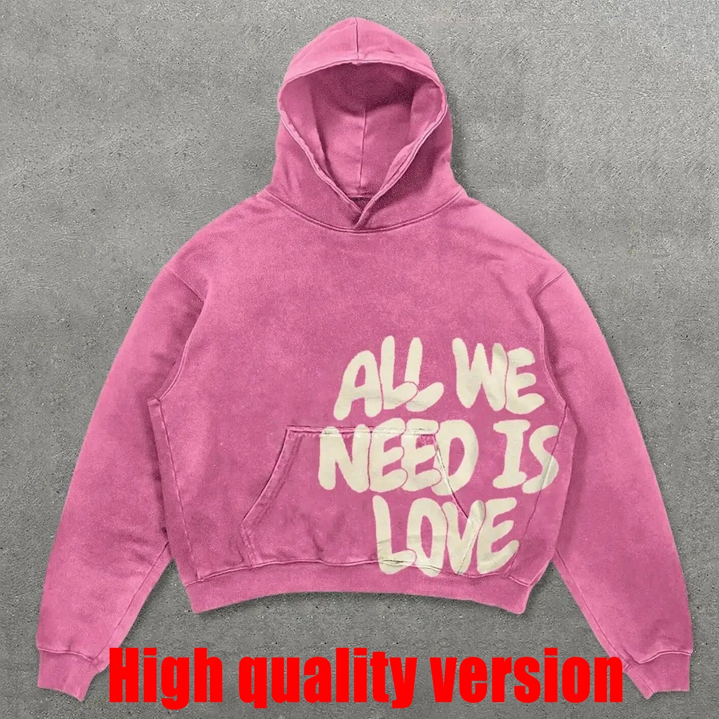 Skull Hoodies Fashion Print Top Oversized Pull-over Hoodie  American Streetwear Goth Women