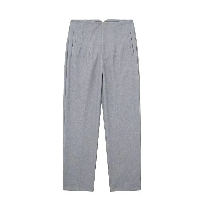 Fashion Office Wear High waist Pants for Women Formal Pants Office outfits Pencil Trousers