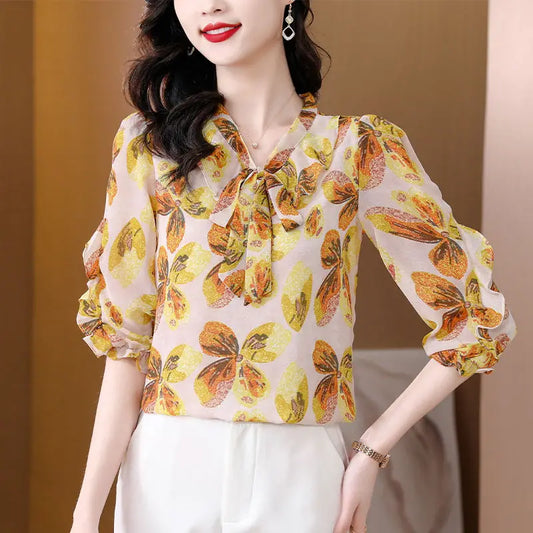 High-end Bow Shirts