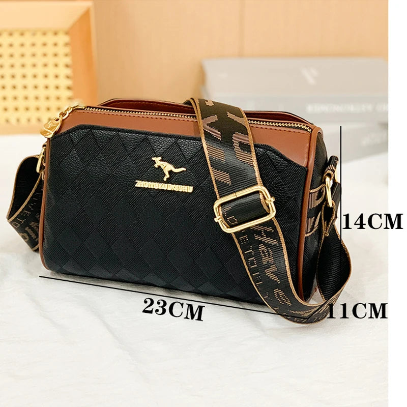 Luxury High Quality Women Messenger Bag Famous Designer Shoulder Bags Fashionable Trendy Crossbody