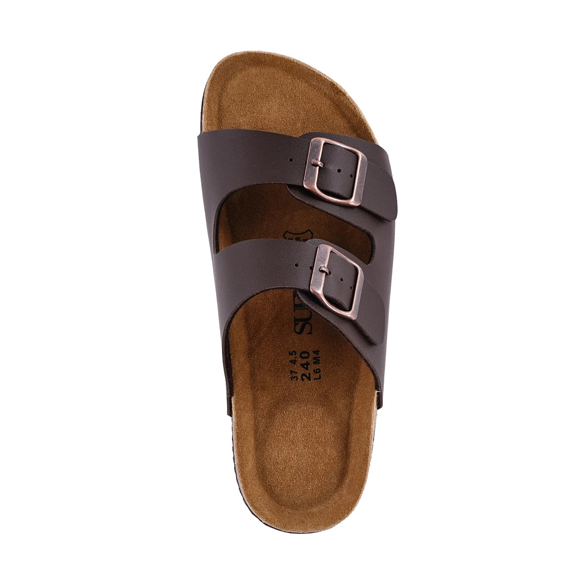 Spring Summer Soft Footbed Leather Sandals  Fashion Wear  Cork Slippers Retro Clogs Shoes