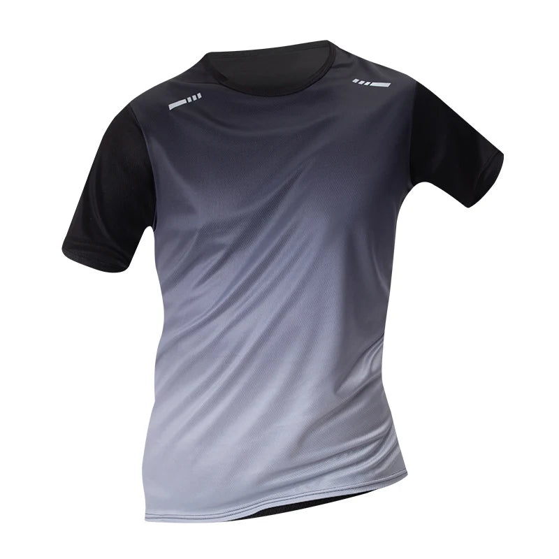 1/4 Pack men's quick-drying sports short sleeve mixed color multi-code casual shirt fashion T-shirt