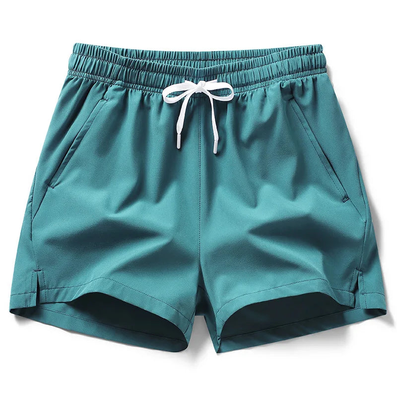 hot selling sports shorts, running pants, three piece pants, men's and women's zippered pockets, couple's shorts