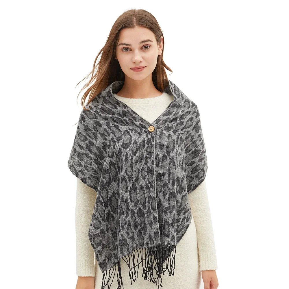 Winter Scarf Shawls Wraps with Tassels Blanket Quality Muffler Outdoor