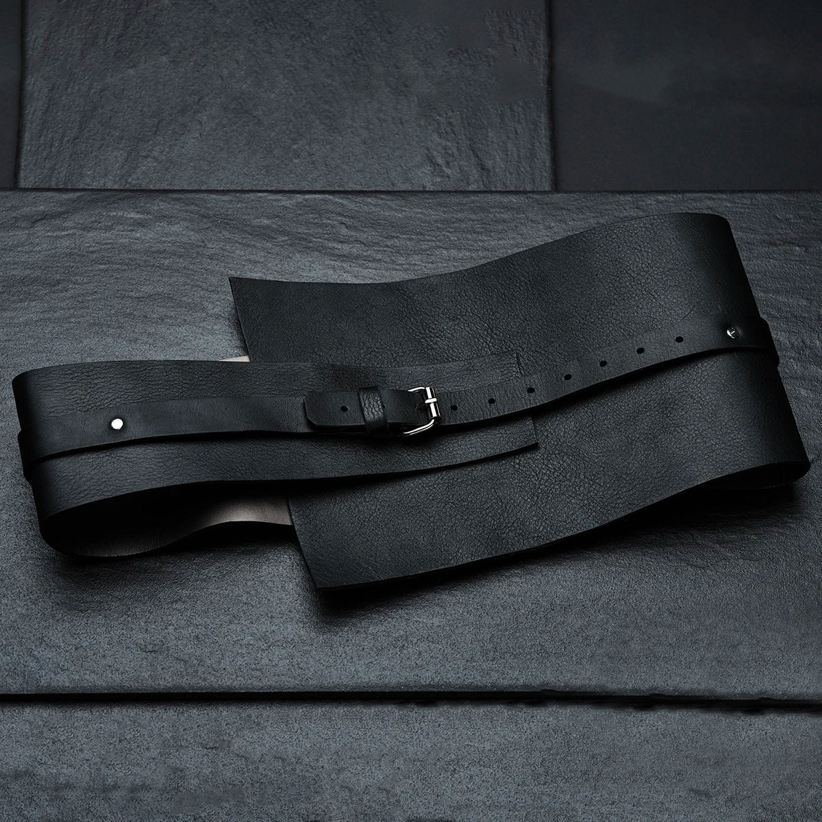 Wide Leather Belt Under Bust Corset Belt Wide Corset Belt Women Waist Cincher Fashion Corset Belt Gothic Clothing Accessories