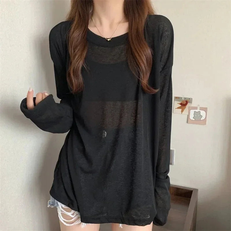Mesh Sunscreen Long Sleeved  Cover