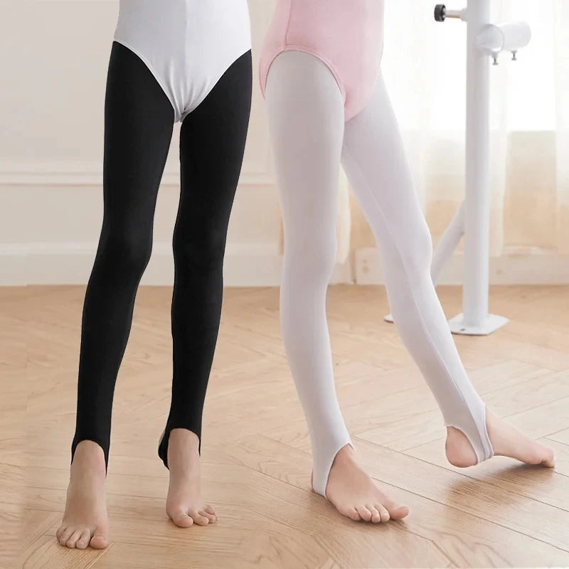 Ballet Dance Stirrup Pants Pantyhose Tights Gymnastics