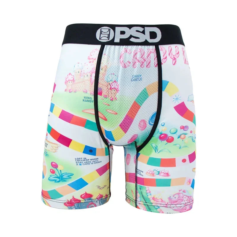 Sexy Men Underwear Boxershorts Man Underpants Panties Breathable Print Men Innerwear Man Boxer Shorts Plus Size Mens Trunks