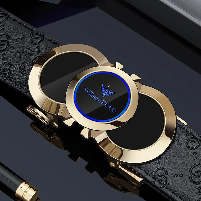 Fashionable high-end belt, automatic buckle, Casual and personalized belt