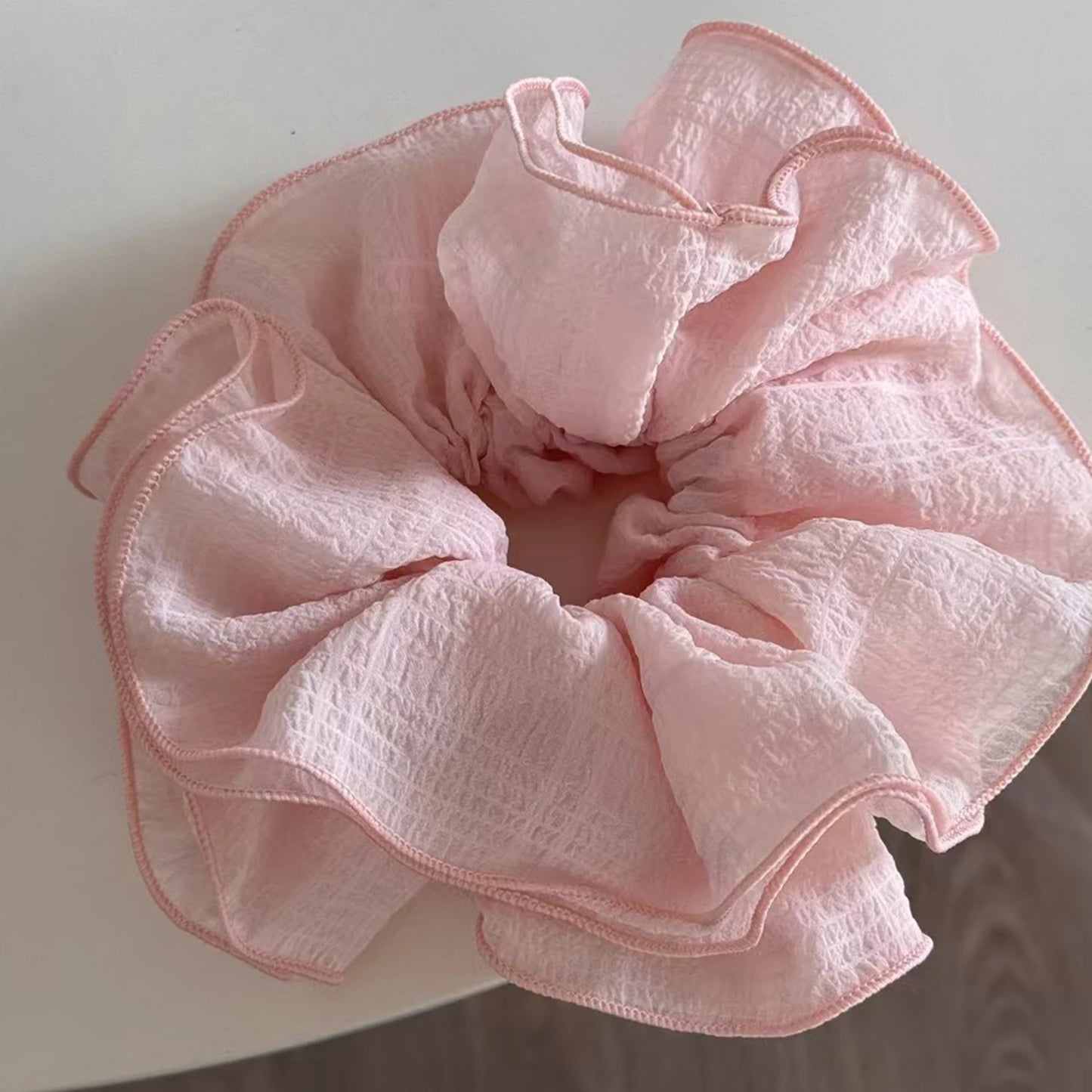 Fashion Style Big Scrunchies Hair ties For Bun Hairstyle Hair Accessories For Women Headwear